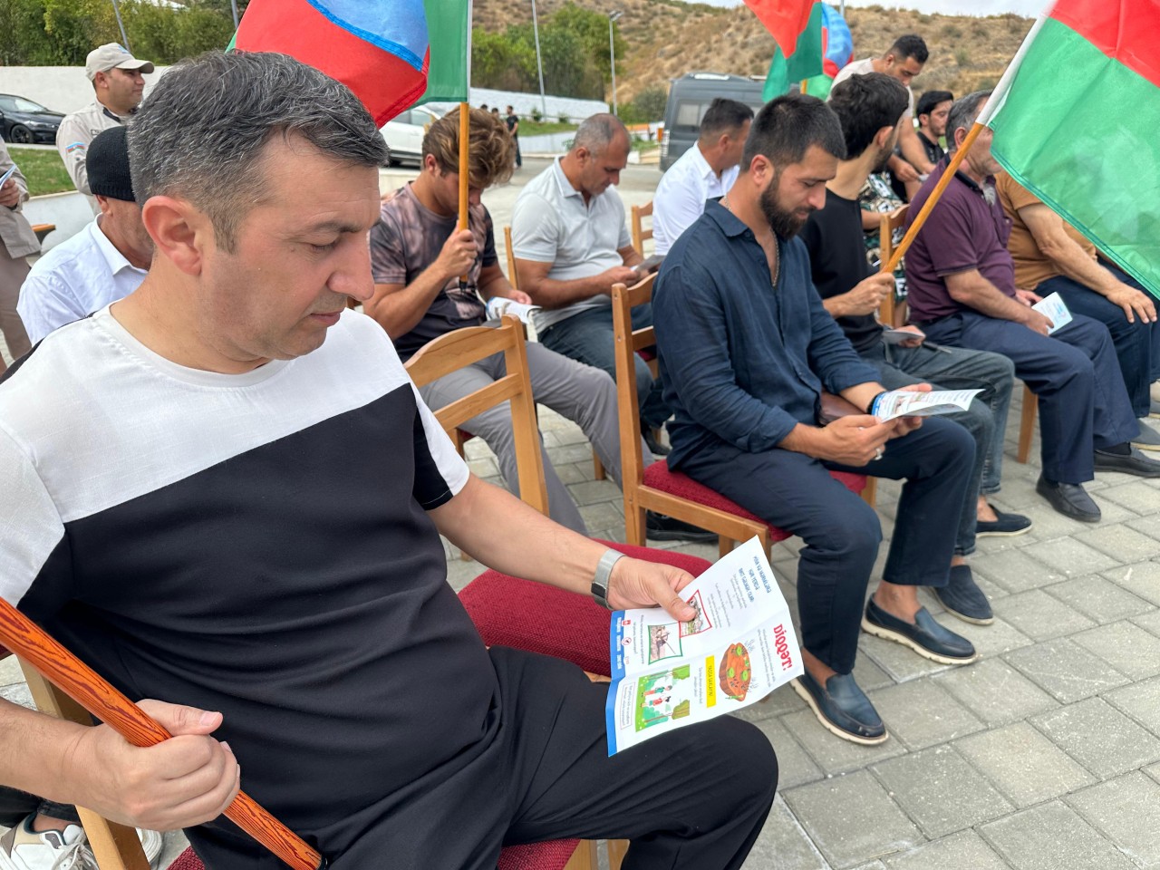 Köç karvanı Xocalının Xanyurdu kəndinə çatıb - FOTOLAR (YENİLƏNİB)